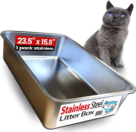 stainless steel covered cat litter box|best stainless steel litter box.